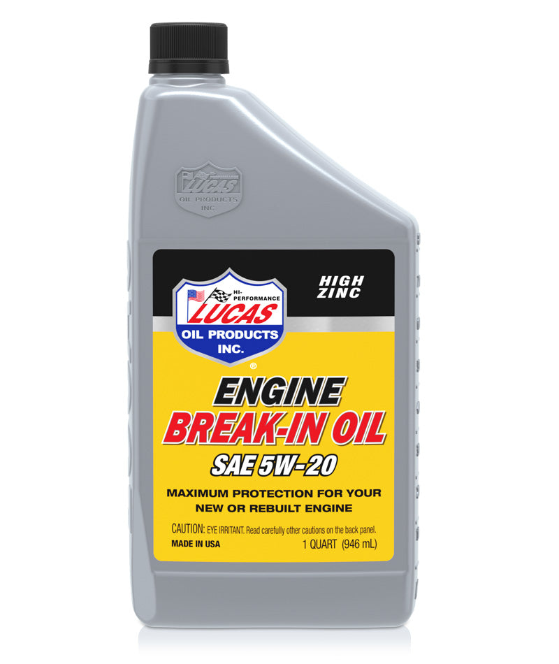 Lucas Oil 11033 Engine Break-In Oil SAE 5W-20 - 1 Quart