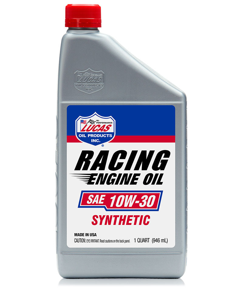 LUCAS OIL 10610 RACING ONLY MOTOR OIL SYNTHETIC SAE 10W-30 - 1 QUART