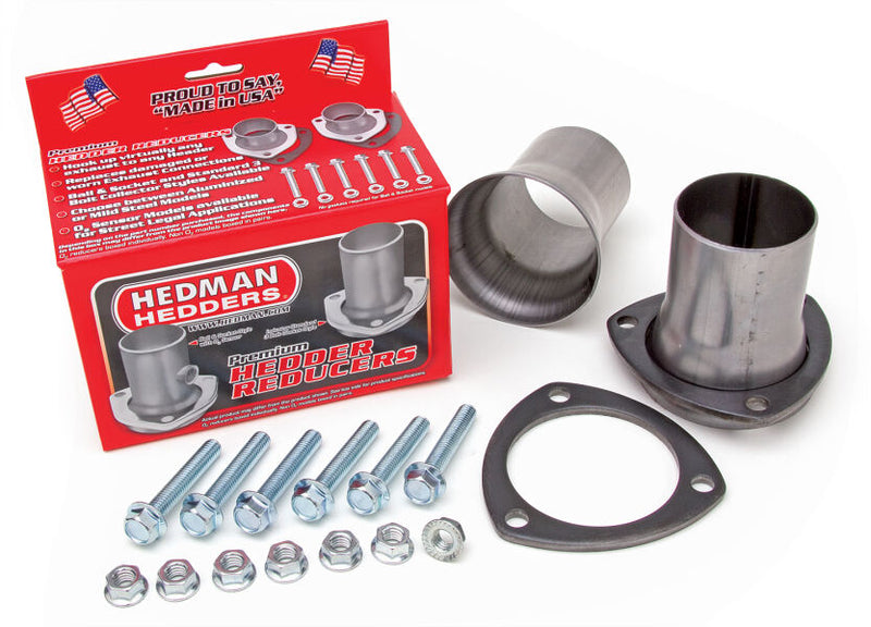 Hedman Hedders 21115 Mild Steel, 3" Ball & Socket Header Reducers; 2-1/2"