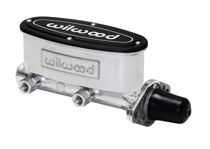 Wilwood 260-8555-P Master Cylinder Tandem Chamber - Polished, 1" Bore