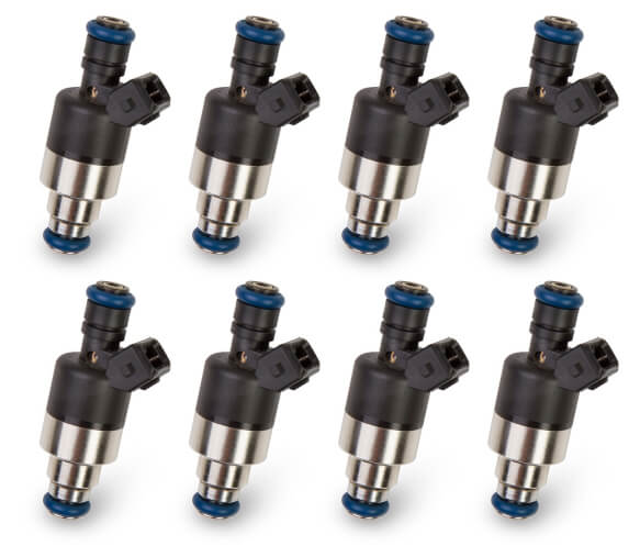 Holley EFI 522-168 Performance Fuel Injectors 160 Lb/Hr - Set Of 8