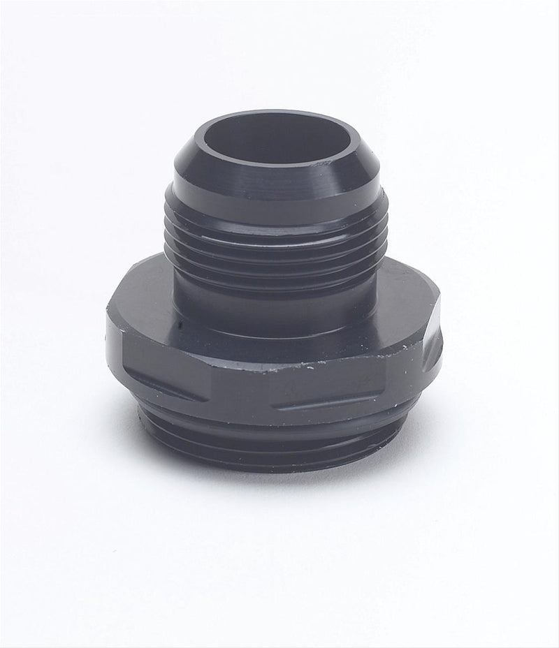 Meziere WN0040S AN O-Ring to AN Adapter Waterneck Fitting, -16AN, Black