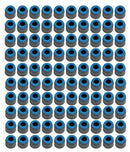 Engine Works 14045VI-100 Viton Valve Stem Seal 11/32" x .530" x .670" (100 Pack)