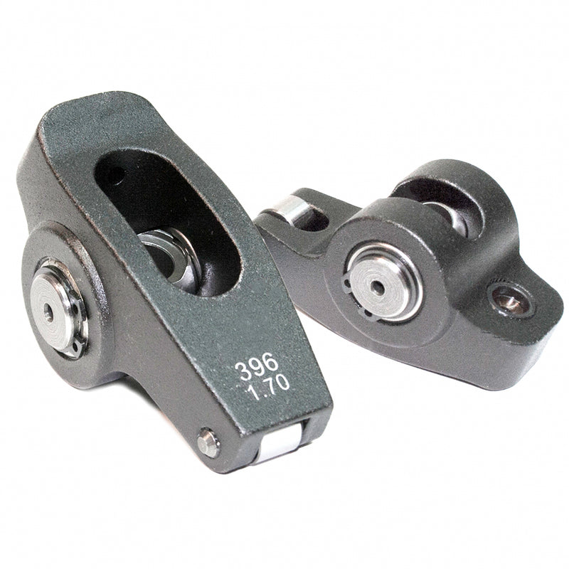 PRW 6539602 Pro Series Billet Aluminum Rocker Arms, For Chevy BB 396-454