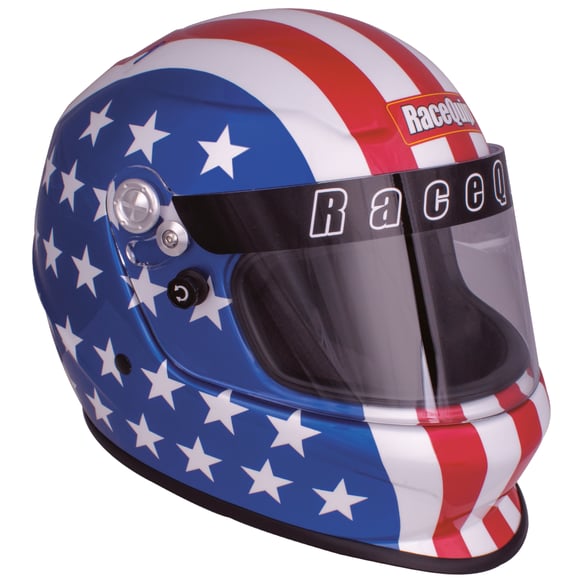 RaceQuip 2261296RQP Pro Youth Full-Face Helmet, America Graphic