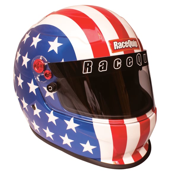 RaceQuip 276123RQP PRO20 Full Face Helmet, America Graphic - Medium