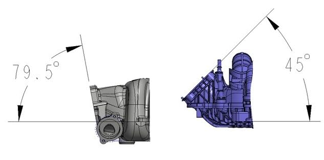Holley Ford 7.3L Godzilla Low-Profile Intake Manifolds 300-900BK