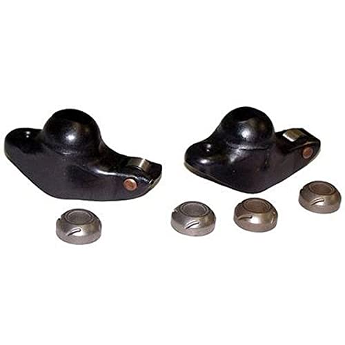 Engine Works 13051 Stamped Steel Roller Tip Rocker Arms - Fits Chevy SB 1.6