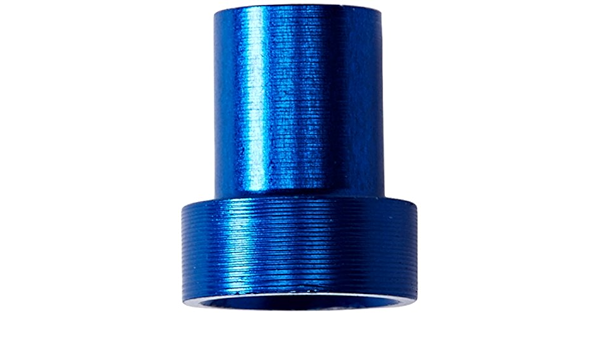 Aeroquip FCM3669 Fittings, Tube Sleeve -3 AN, Aluminum, Blue, Set of 6