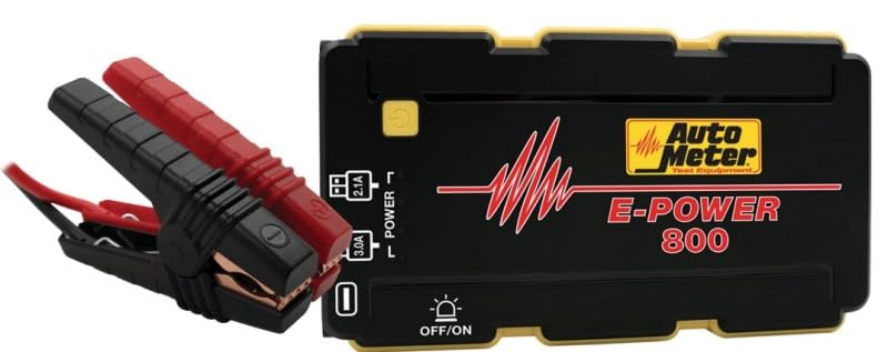 Autometer EP-800 Battery Power Pack w/ USB Quick-Charge Ports