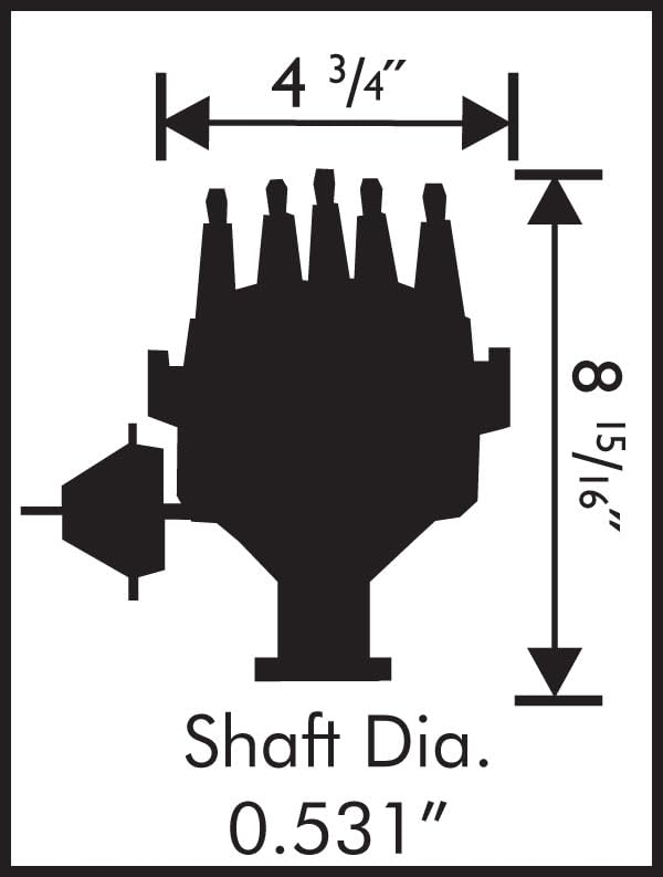 MSD Pro-Billet Ready-to-Run Distributors 8354
