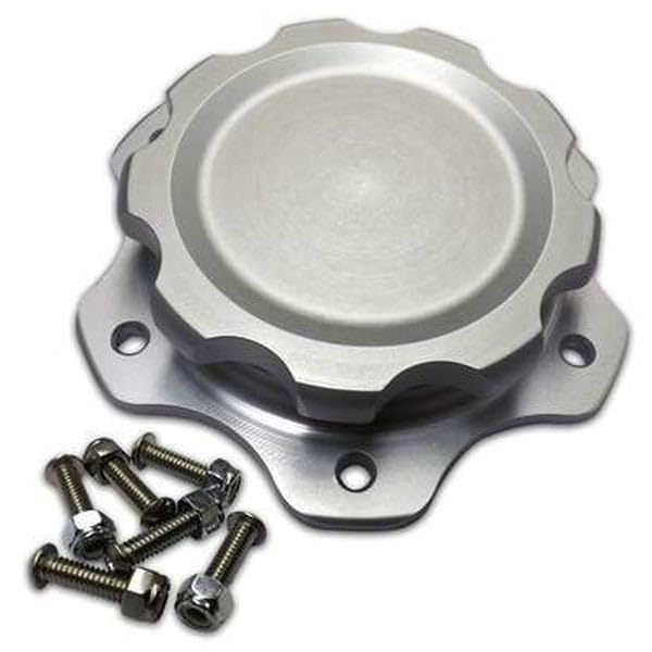 Engine Works 550500 Billet Fuel Cell Cap Assembly, w/ 6-Bolt Bung