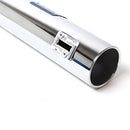 BBK Performance 1778 Air Intake Cold Air Induction Blue Filter Chrome Steel Tube