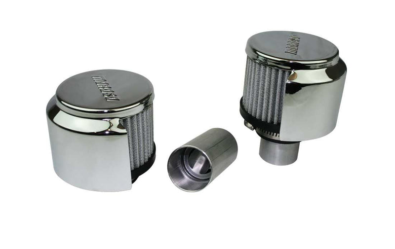 Moroso 68800 Valve Cover Filtered Breather, Weld-In