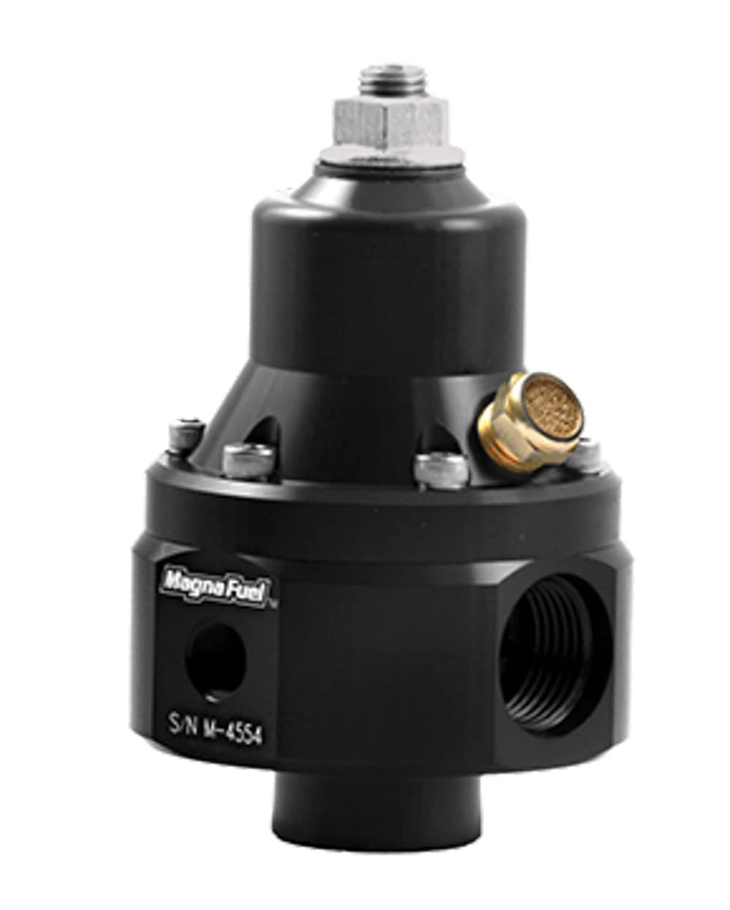 MagnaFuel MP-9950-BLK EFI Fuel Pressure Regulator, Return Style, 35-85 psi