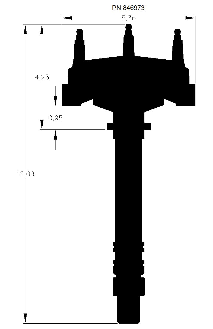 MSD Pro-Billet Crank Trigger Distributors 846973
