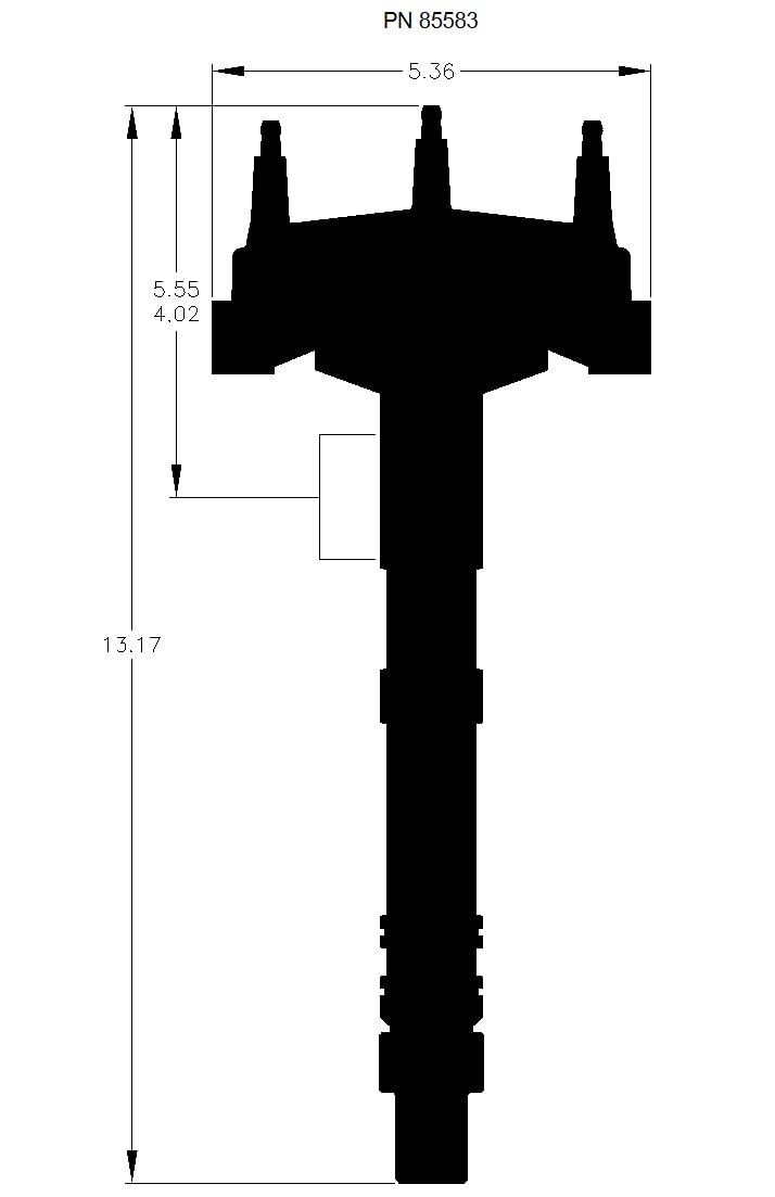 MSD Pro-Billet Crank Trigger Distributors 85583