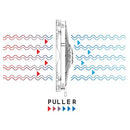 SPAL 30100400 1298 CFM 16in Fan - Pull (VA18-AP10/C-41A)