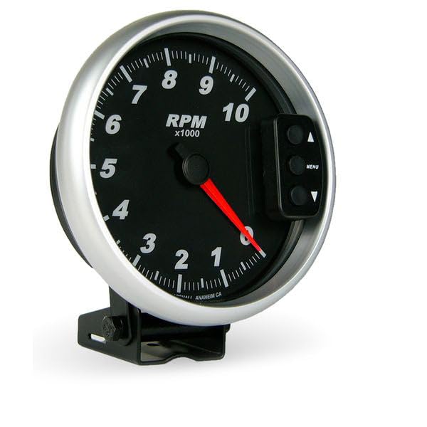 Engine Works 7901B Black 5" Memory Recall Tachometer