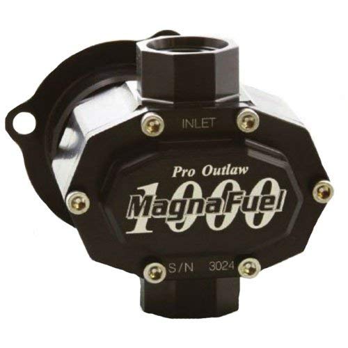 MagnaFuel MP-4205-BLK Pro Outlaw 1000 Belt-Drive Fuel Pump 10.5 GPM @ 4000 RPM B