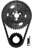 Engine Works 10078 Adj. Billet Double Roller Timing Set, SB Chevy 350/400