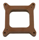 Engine Works 41601 Phenolic Carburetor Spacer, Open Plenum 1" Thick, Holley 4150