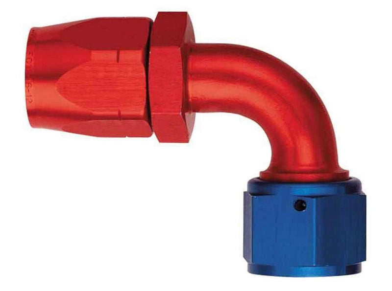 Aeroquip FCM1037 Fitting Hose End 90 Degree -20 AN -20 AN Adapter Aluminum
