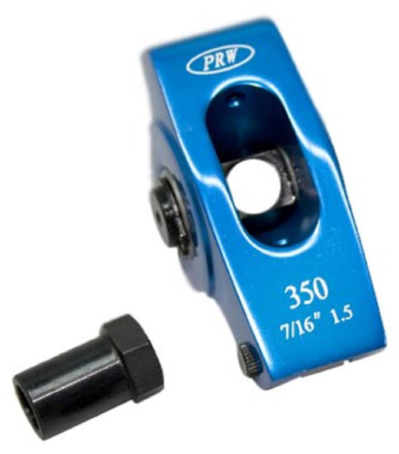 PRW 0335001 1.5 x 3/8" Aluminum Rocker Arm for Chevy 262-400 1955-86 , Blue