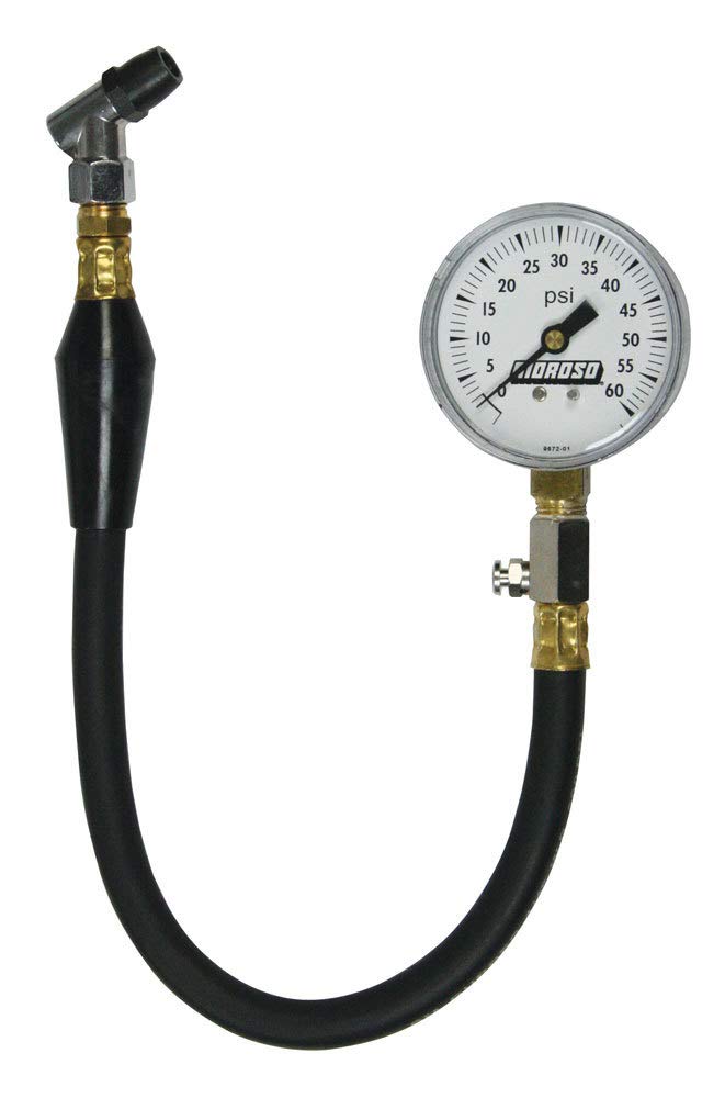 Moroso 89560 Analog Tire Pressure Gauge, 0-60psi