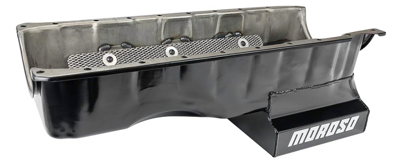 Moroso 21051 Steel Oil Pan, Fits Chevy Big Block Gen V/VI, 6 QT.
