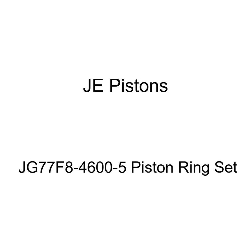 JE Pistons JG77F8-4600-5 Piston Ring Set