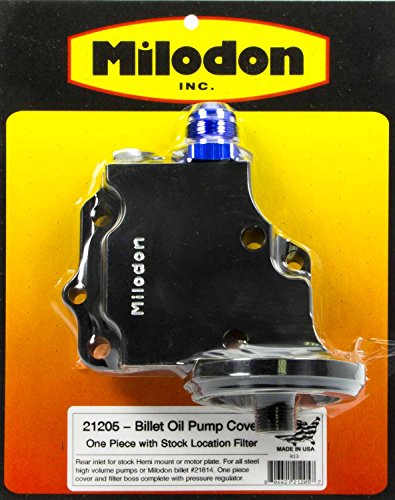Milodon Billet Aluminum Oil Pump Covers 21205