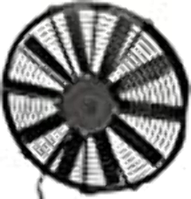 SPAL 30100385 14" Fan Puller Low Profile 1038 CFM 10 Straight blades