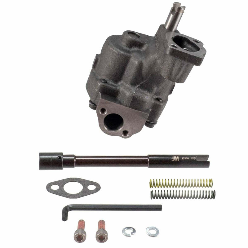 Melling 10552ST Shark Tooth Oil Pump, High-Volume, High-Pressure - SB Chevy