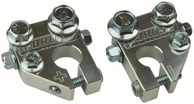 Moroso 74098 Battery Terminals Multi-Power Block SAE JIS Aluminum Natural Post