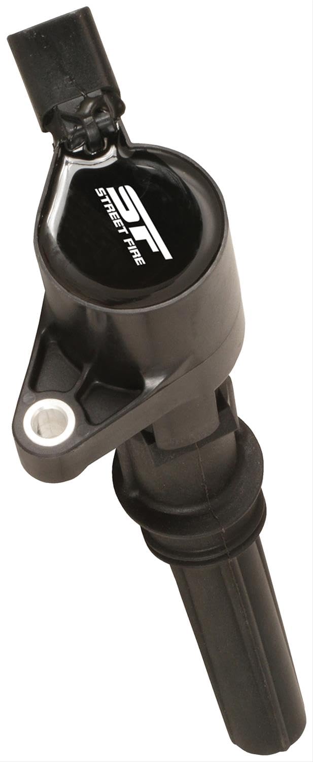 MSD 55128 Street Fire Igntion Coils 1998-2014 Ford 4.6L/5.4L 2-Valve Engines, Black, 8-Pack
