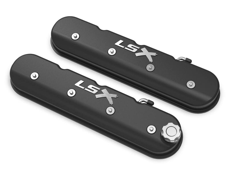 Holley Gm Tall Ls With Lsx Logo Valve Cover