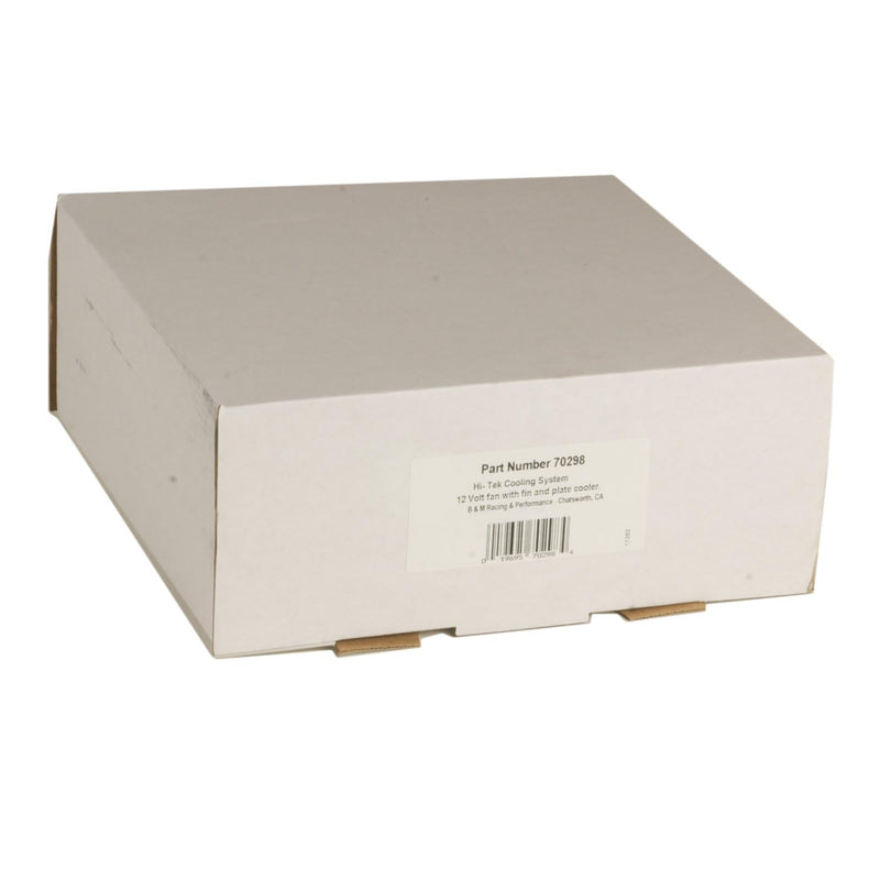 B&M 70298 Hi-Tek SuperCooler with Fan - Medium