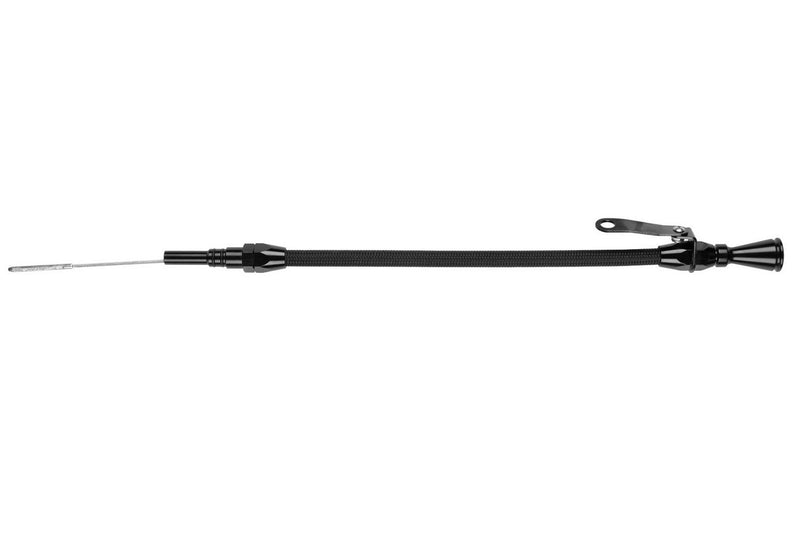 Lokar XED-5008 Black Stainless Steel Housing Dipstick with Black Fittings for GM LS1 Engine