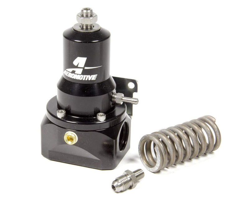 Aeromotive 13132 Regulator, Belt Drive EFI, 30-120 psi.500 Valve, 2X AN-10 Inlets, AN-10 Bypass