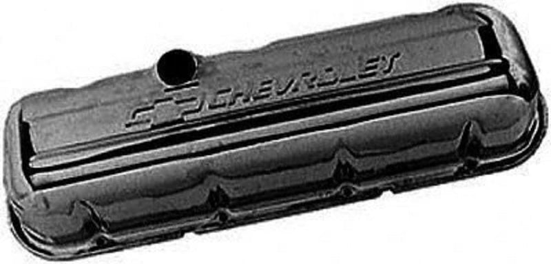 Proform 141-142 BBC Polished Die Cast Valve Cover - Tall with Baffle