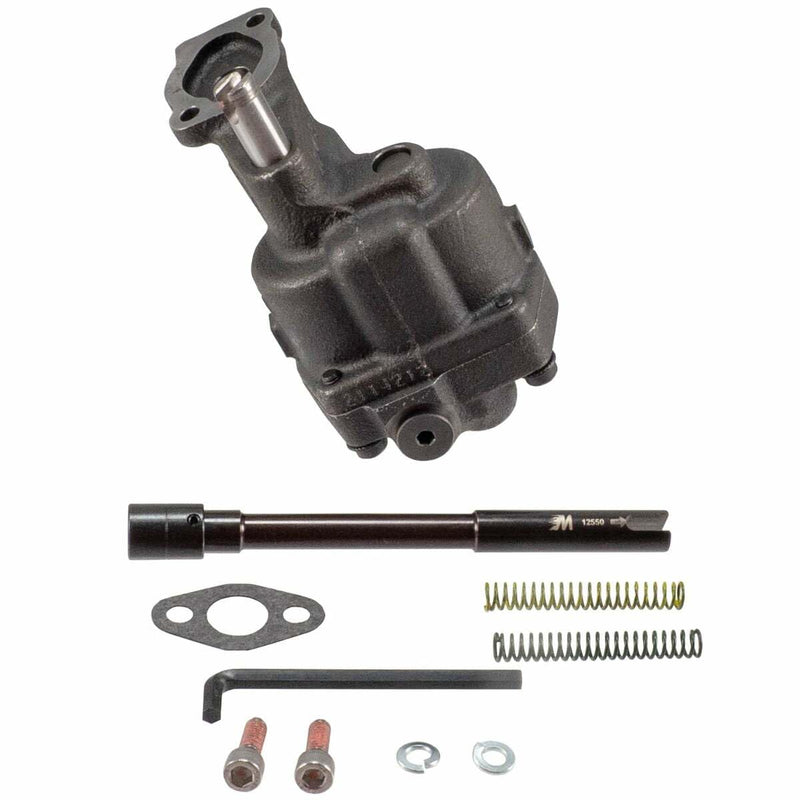 Melling 10552ST Shark Tooth Oil Pump, High-Volume, High-Pressure - SB Chevy