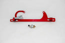 AED Performance 6602R Billet Throttle Cable And Spring Bracket - Red