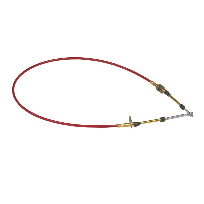 B&M 80605 Performance Shifter Cable - 5-Foot Length - Red