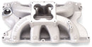 Edelbrock 2965 Intake Manifold Victor Single Plane Aluminum Natural Dominator