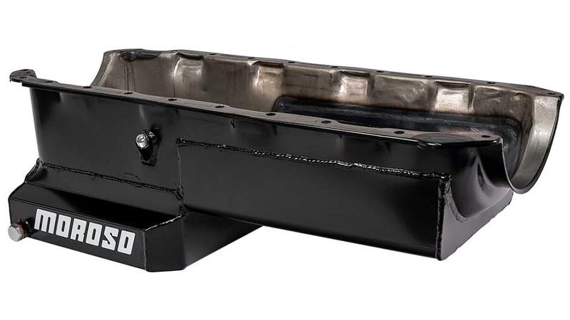 Moroso 20405 Oil Pan, Steel, Black, 6 qt., Chevy, Big Block,