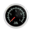 Engine Works 53304 2-1/16" Muscle Car Black Full Sweep Electric Fuel Level Gauge