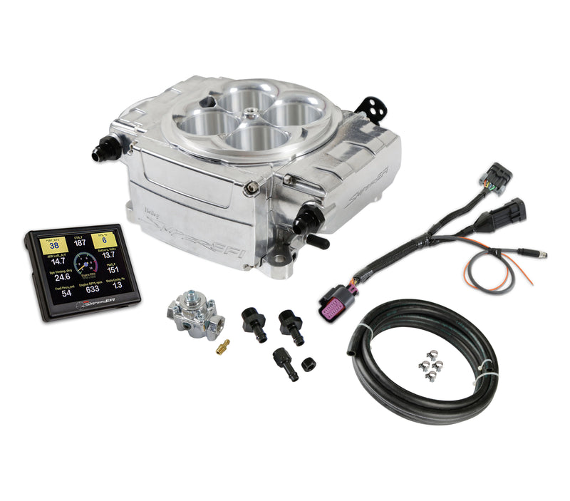 Holley 550-510-3AE Sniper 2 EFI Upgrade Kit w/ Regulator - Polished