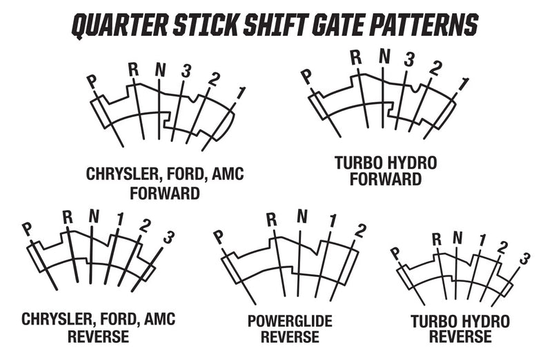 Hurst Quarter Stick Shifters 3160014