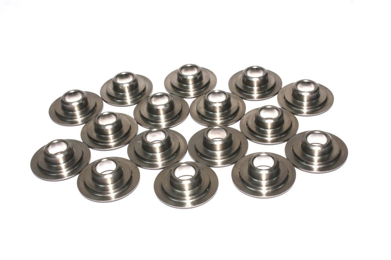 COMP Cams 732-16 10 Degree Titanium Retainer Set Of 16 1.500"-1.550" OD Double Springs